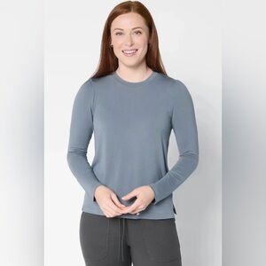 barefoot dreams charcoal gray long sleeve